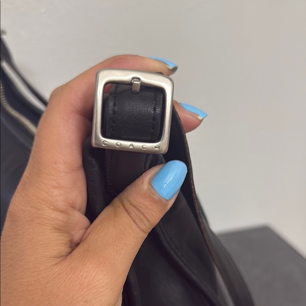 Coach Vintage Midnight Black Shoulder Bag - Picture 12 of 12